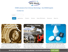 Tablet Screenshot of gps-world.biz